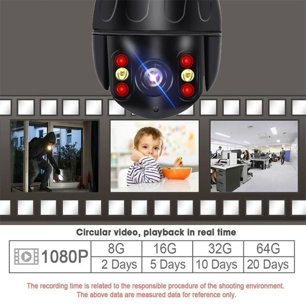 Wifi, купольная камера безопасности, 1080 P, зум, полноцветная, ночная IP66, водонепроницаемая, для улицы, ip-камера, двухсторонняя, аудио, Великобритания/ЕС/США/Австралия, вилка