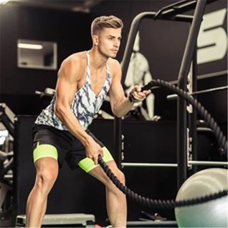 

Muscle Fitness Brothers Men Stripes Breathable Sweat Absorbing Vest Casual Sports Running Quick Drying Clothes