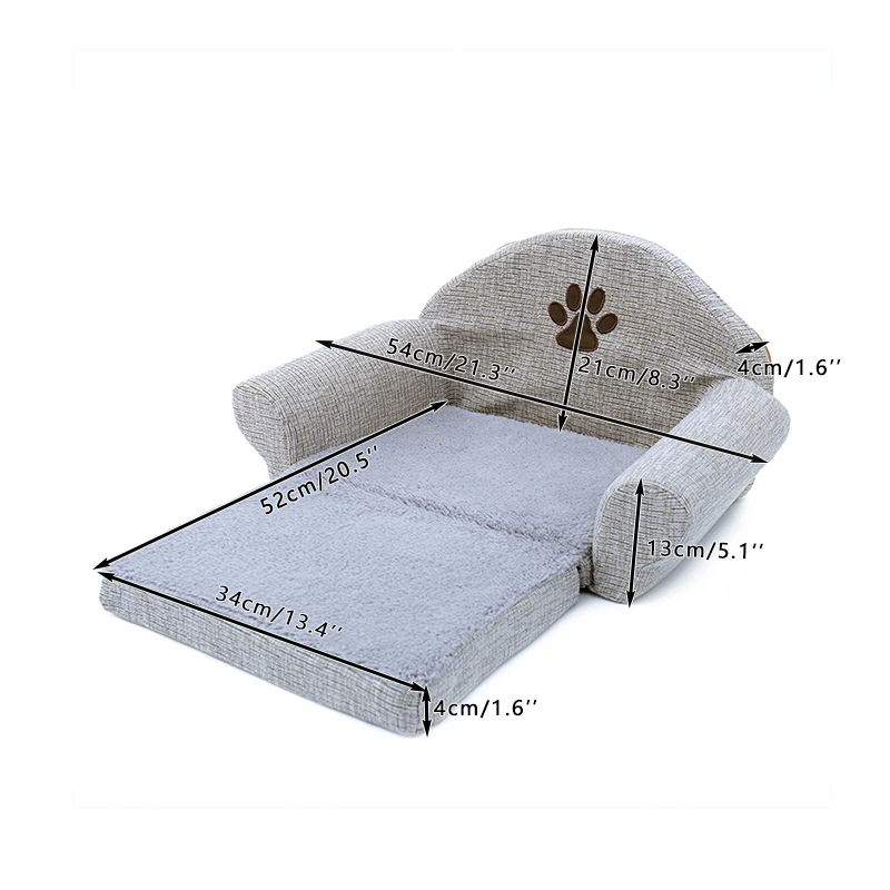 Removable Pet Soft Washable Bed