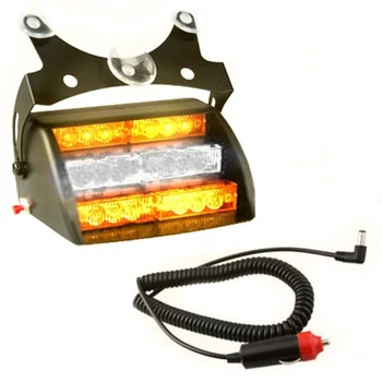

5W 18LED Car LED Suction Cup Strobe Light Vehicles Emergency Stops Caution Warning Light Universal fit for 12V cars SUV trucks