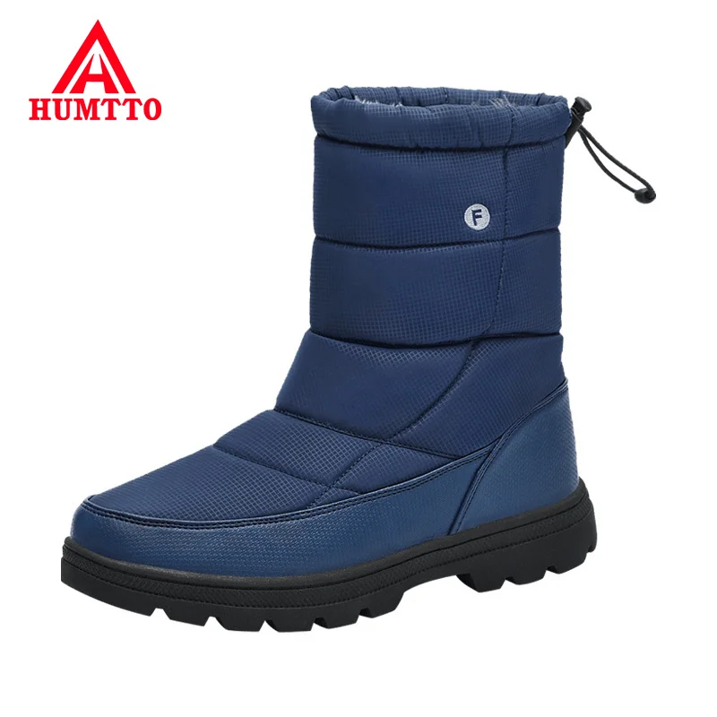 

Winter Plus Velvet Lovers Boots Outdoor Waterproof Keep Warm Men Snow Boots Brand Soft Non-slip High Quality Cotton Mens Shoes