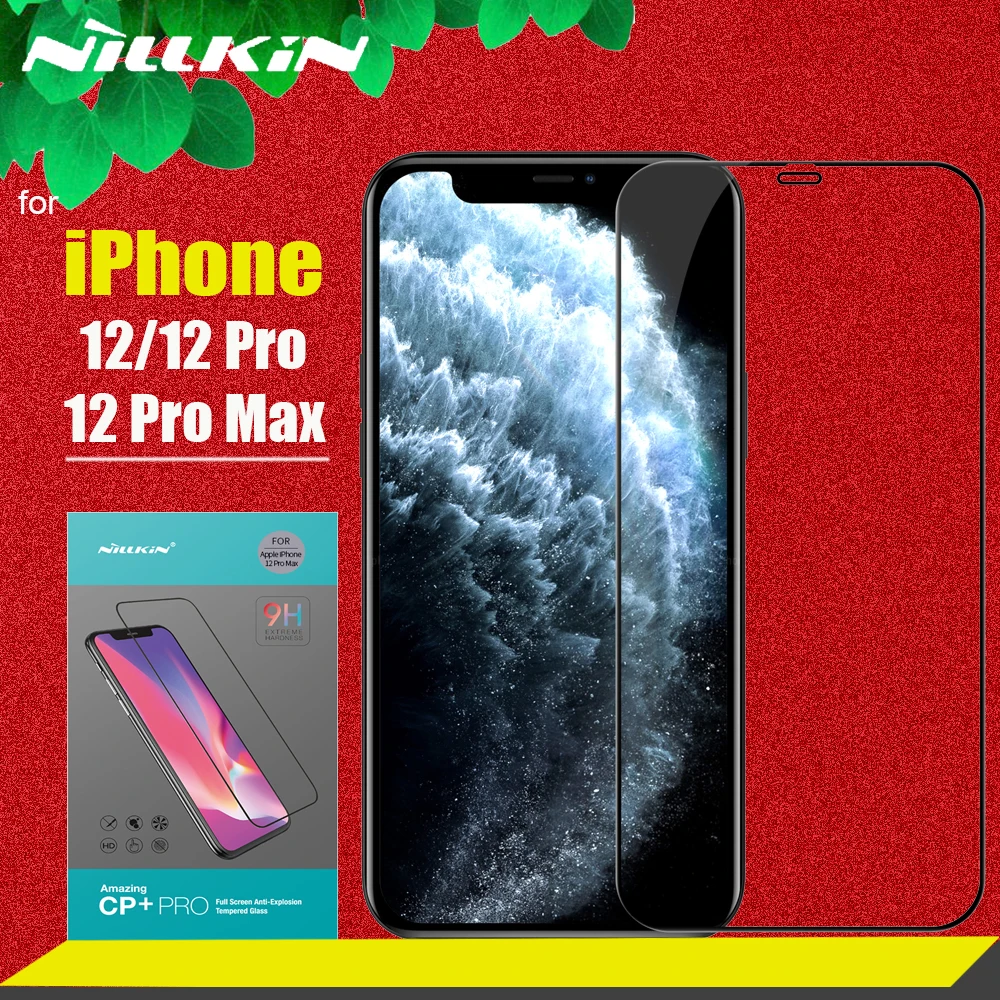 Nillkin полное покрытие закаленное стекло для iPhone 12 Pro Max Galss защита экрана 2.5D |