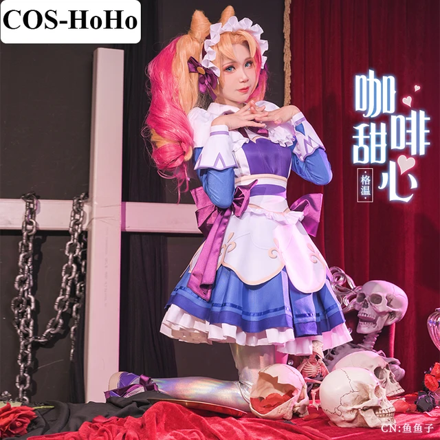 CoCos-SSS Game LOL Mythmaker Gwen Cosplay Costume LOL THE HALLOWED  SEAMSTRESS Cosplay Mythmaker Costume - AliExpress