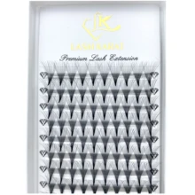 

LASHKARAT Thin Premade Volume Fans Long/Short/Sharp Stem Narrow Pointy Base Pre Made Fan Eyelash Extensions For Professional