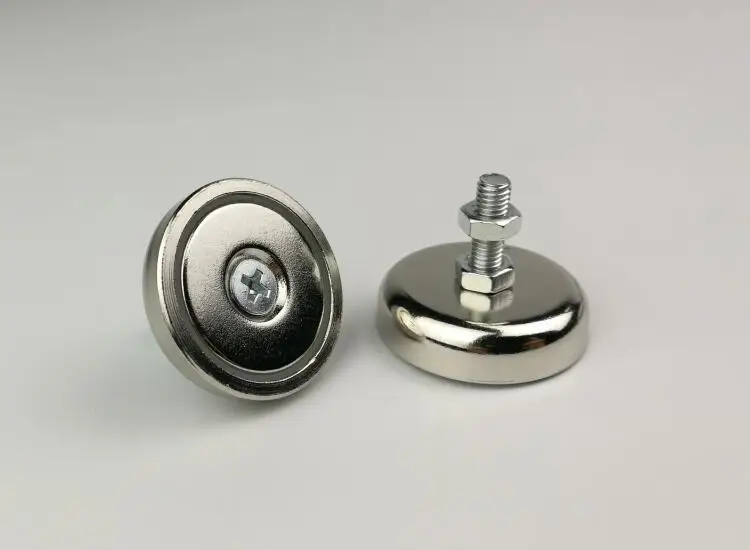 10 шт. D32X8mm сильный pull-force неодимовый магнит с резьбой M5X17mm Led освещение магнитное основание POS демонстрационный стенд полка магнит