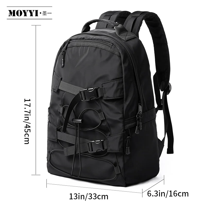 MOYYI Fashion Lightweight Sports Backpack for Men and women Simple Fashion Style Anti-Theft Bags for Book Pack