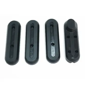 

Scooter for Xiaomi M365 Protective Cover with a Word U-Shaped Adhesive Four Front and Rear Wheel Protection Plastic Block Y51D