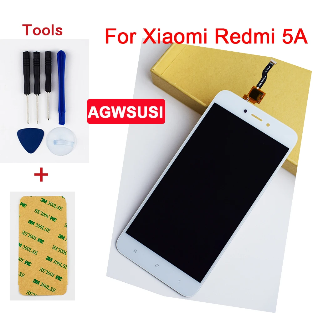 100% Протестировано для Xiaomi Hongmi Redmi 5A полный сенсорный экран дигитайзер Датчик