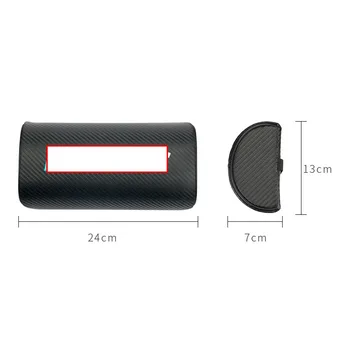 

2pcs Carbon Fiber For BMW M E39 E36 E60 E90 E46 F30 F10 F20 E53 E34 X1 X3 X5 Car Headrest Neck Safety Pillow seat Pad