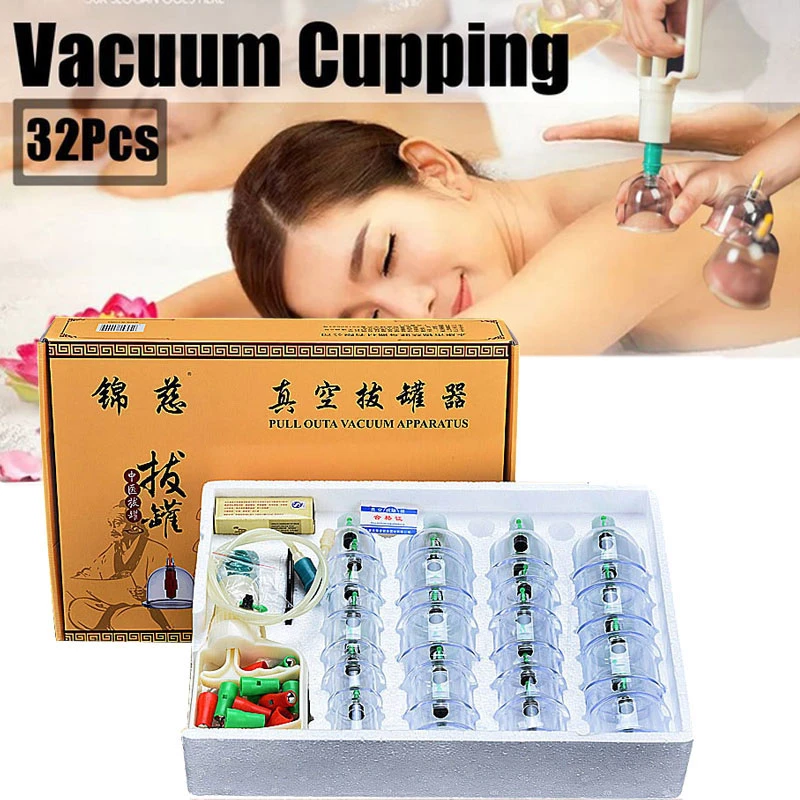 32瓶カッピング療法セット中国医学カッピング真空缶理学療法瓜沙抗セルライト治療ventosaマッサージ Cupping Aliexpress 32瓶カッピング療法セット中国医学カッピング真空缶理学療法瓜沙抗セルライト治療ventosaマッサージ Cupping Aliexpress
