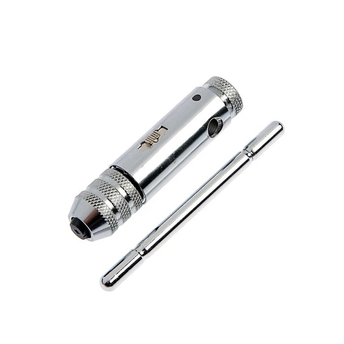 Vorotok de trinquete para grifos TUNDRA T-forma-cromo Chapado en M3 - M8 2705956 machuelo corte manual herramientas ► Foto 3/6