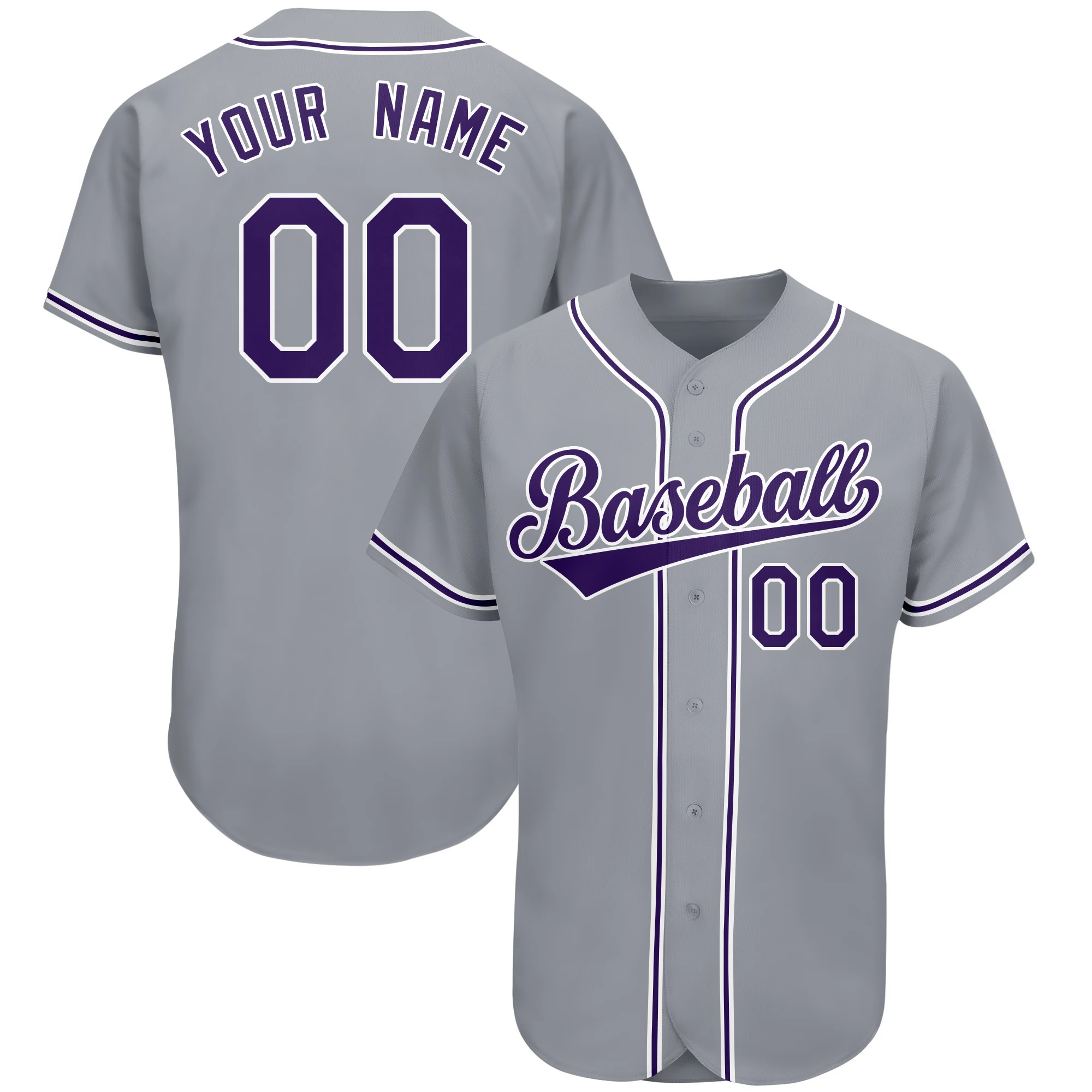Embroidery Baseball Jerseys Sew Your Own Team Name Number Shirts Softball Game Training Clothes Outdoor Men/Teens/Women