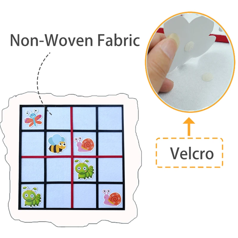 Puzzle de Madeira com Velcro - Entregas em 24 horas 