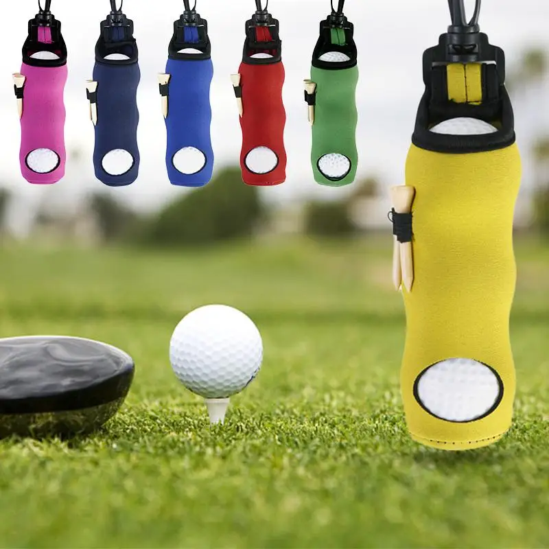 

Portable Golf Small Waist Packing Bag 3 Balls + 3 Tee Small Accessory Bag