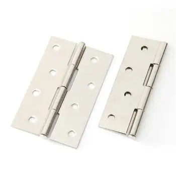 

10pcs High Strength Hinge Connectors Stainless Steel Cabinet Cupboard Interior Door Hinges Furniture Fittings Furniture Hardware