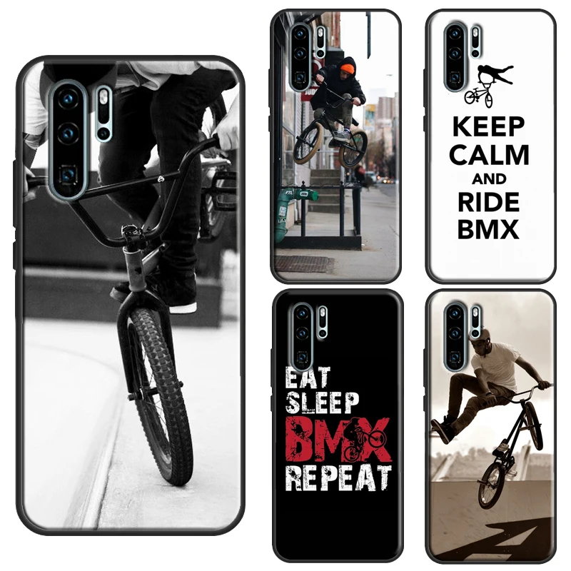Велосипедный Чехол BMX для Huawei P30 Pro P10 P20 P40 Lite P Smart 2019 Z Mate 20 10 30 из ТПУ | Мобильные