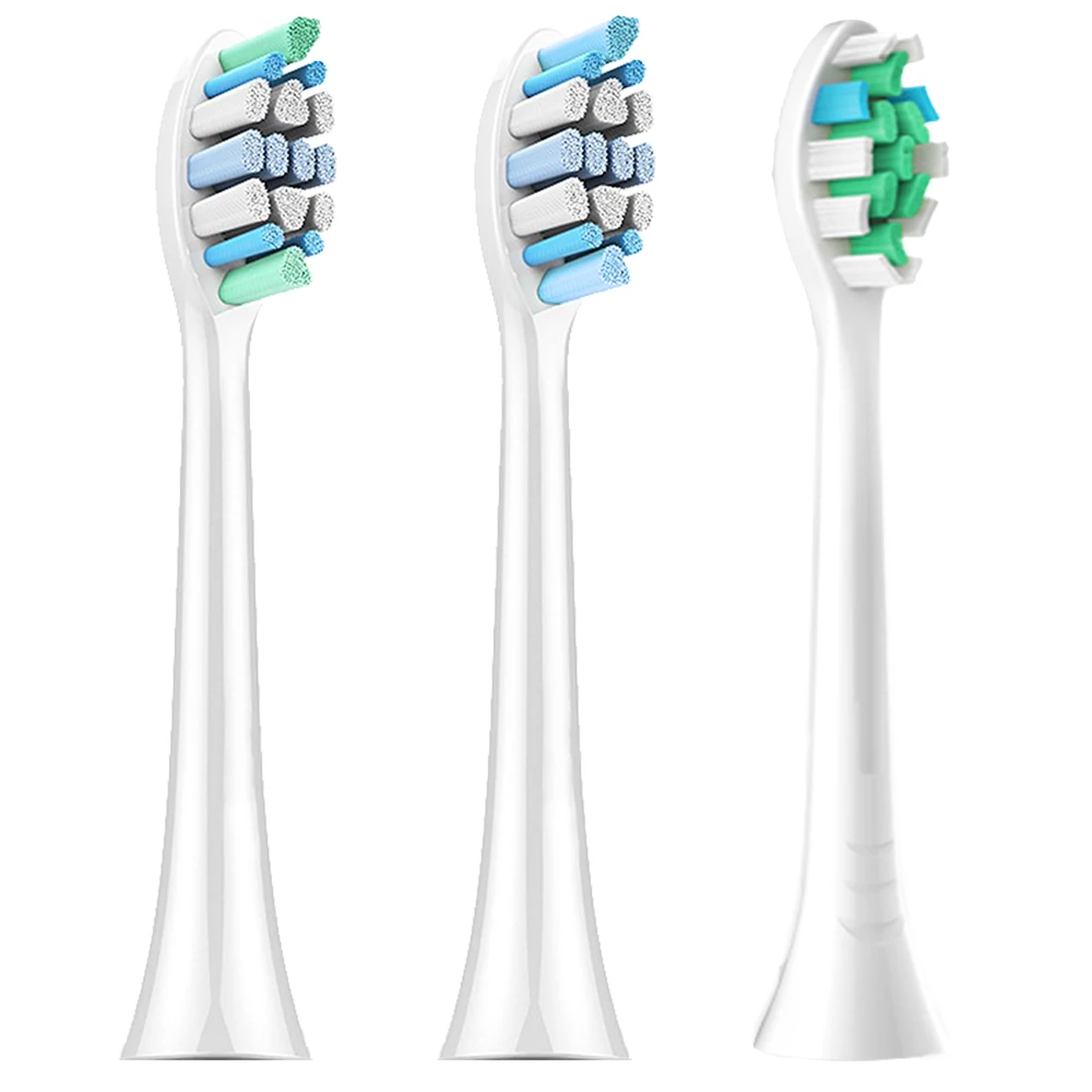 

3 Pcs Replacement Toothbrush Heads Compatible with Philips Sonicare 2 series hx6232 Philips Diamond Clean Sonicare Flexcare