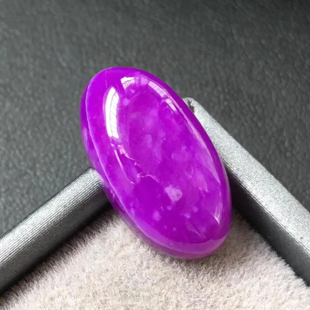 

Genuine Natural Purple Sugilite Pendant For Women Lady 18x10mm Oval Beads Fashion South Africa Necklace Pendant Jewelry AAAAA