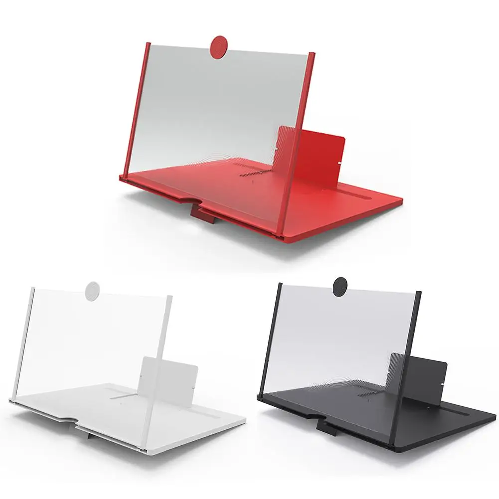 Universal 10 Inch Portable Mobile Phone Screen Magnifier 3D Video Eyes