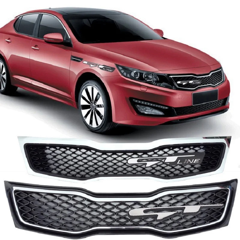 1 10 шт. наклейка GT Line для переднего гриля Kia K5 K3 Stinger Optima Rio Forte Peugeot 206 308 5008 Эмблема