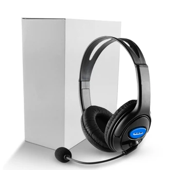 

Laptop PC Gamer Headphone PS4X-ONE Wired Gaming Headsets with Mic Noise Isolating Headphones 40mm Driver Bass Stereo Gaming