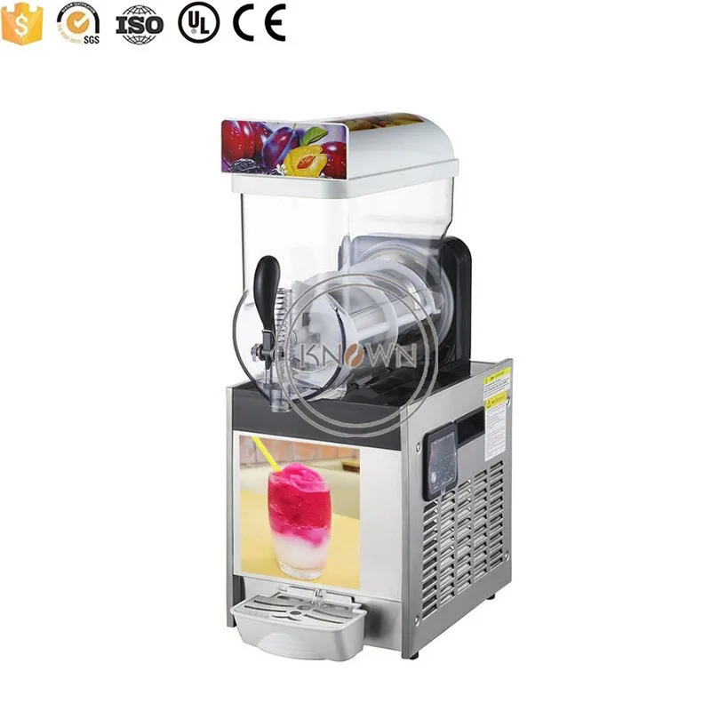 Smaller size for commercial and home use slush machine Stainless steel ice slush machine for sale