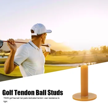 

Golf Tee Standing Practice Holder Training Aids 70mm Training Ball Nails Holders for Outdoor Exercise Sport Decoration