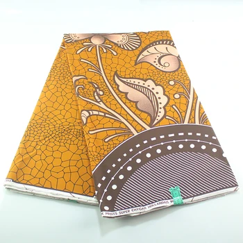 

Wholesale price! African Ankara Fabric High Quality Wax Print Fabric Printing 100% Cotton Real tissus Wax