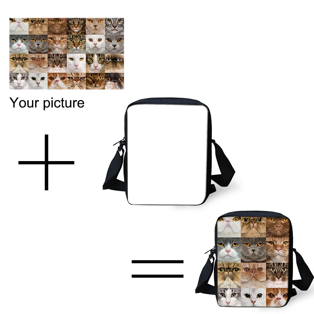 

Customize Own Pattern Small Messenger Bags for Women Mini Shoulder Bag Kids Boy Girl Small Crossbody Bags Daypack Dropship