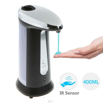 

400Ml Automatic Liquid Soap Dispenser Foaming Smart Hand Washer Infrared Sensor Touchless Sanitizer Dispenser for Home Office