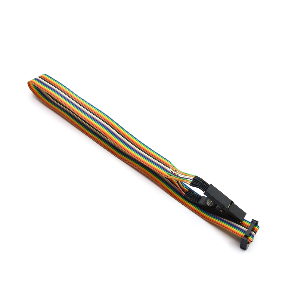 SOIC8 SOIC16 SOP8 플래시 칩 IC 테스트 클립(SPI 케이블 프로그래머 포함) TL866ii Plus 프로그래머용 BIOS