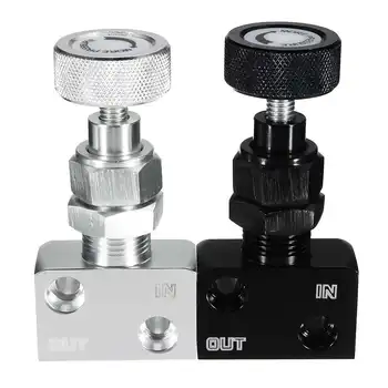 

New 1/8 NPT Universal Car Adjustable Brake Lever Proportioning Bias Valve Knob Style Suit For Disc Drum Brake Bias