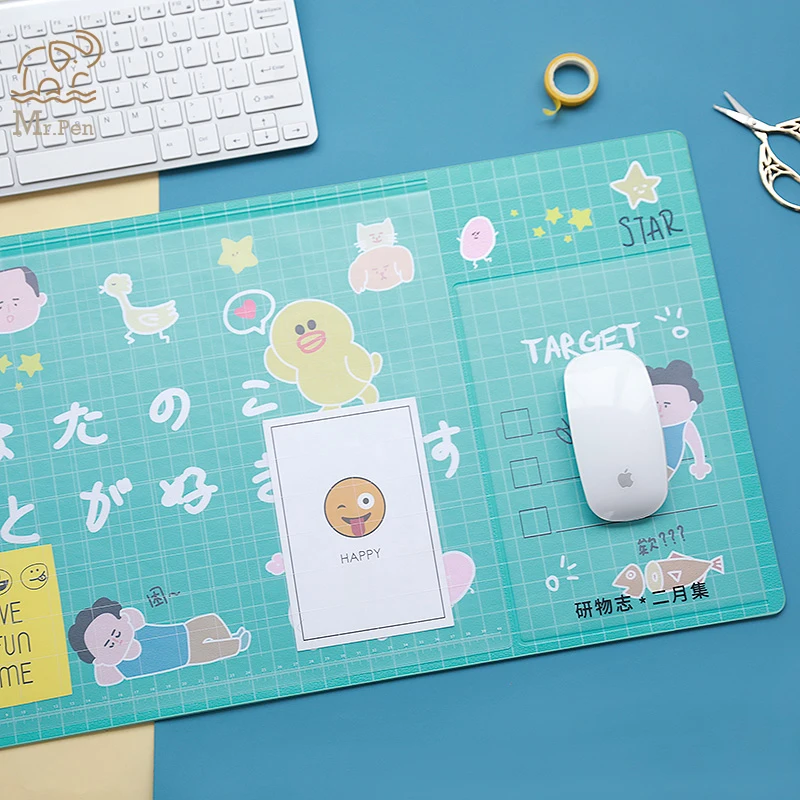 Cute Mice Pad Office Gaming Computer Desk Mat Modern Table