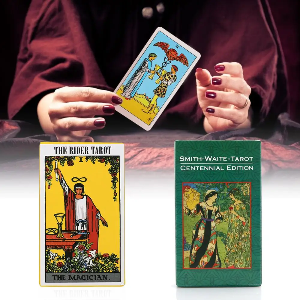 

2020 Hot Sale tarot cards for divination personal use tarot deck full English Rider tarot deck for women girls cards game 78Pcs