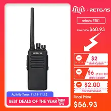 10W DMR Radio Digital Walkie Talkie IP67 Waterproof Retevis RT81 UHF 400-470 Mhz VOX Encryption Digital/Analog Modes A9119A
