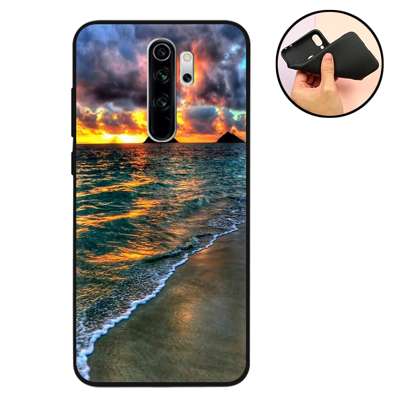 LRT Чехол для Redmi Note 8 Pro, черный бампер для Xiaomi Redmi Note8 Pro, чехол для телефона, Мягкая силиконовая задняя крышка из ТПУ для Redmi Note 8 T 8 T, чехол - Цвет: LRT