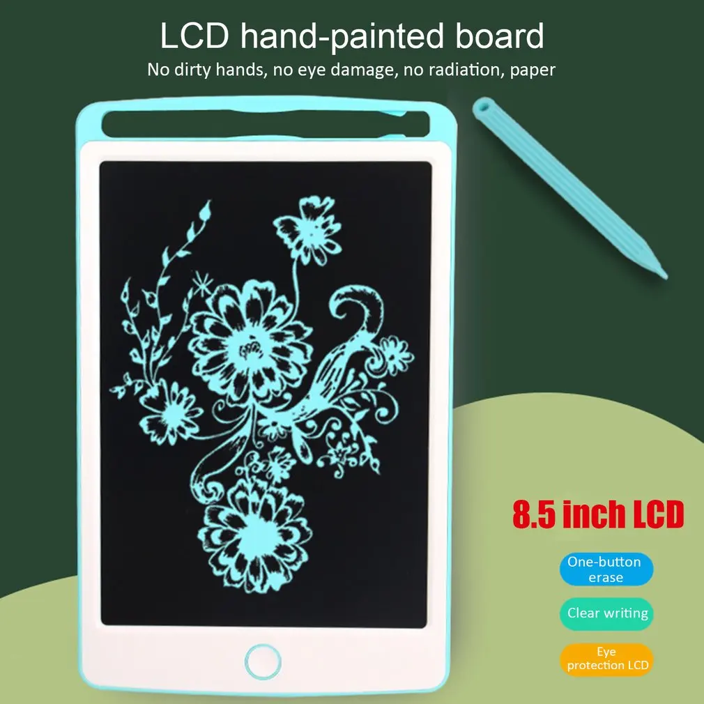 

Digital Graphic Drawing Tablet Kids Writing Pad Electronic 8.5 inch LCD Ultra-thin Message Board with pen Children Study Pad