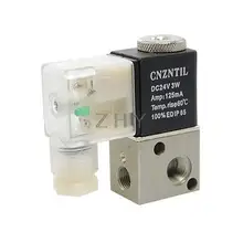 3V1-06 2P 3W электромагнитный регулирующий клапан DC 24V 8,5 мм резьба