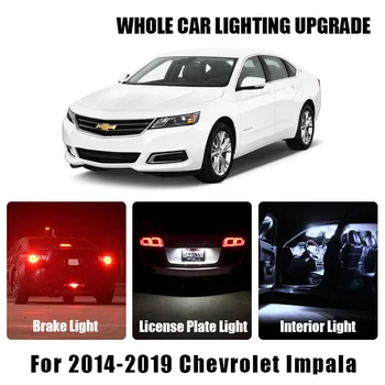 

Turn Signal Lamp White Amber Car LED Light For 2014 2015-2019 Chevrolet Impala Brake Bulbs Interior LED Parking Reverse Light