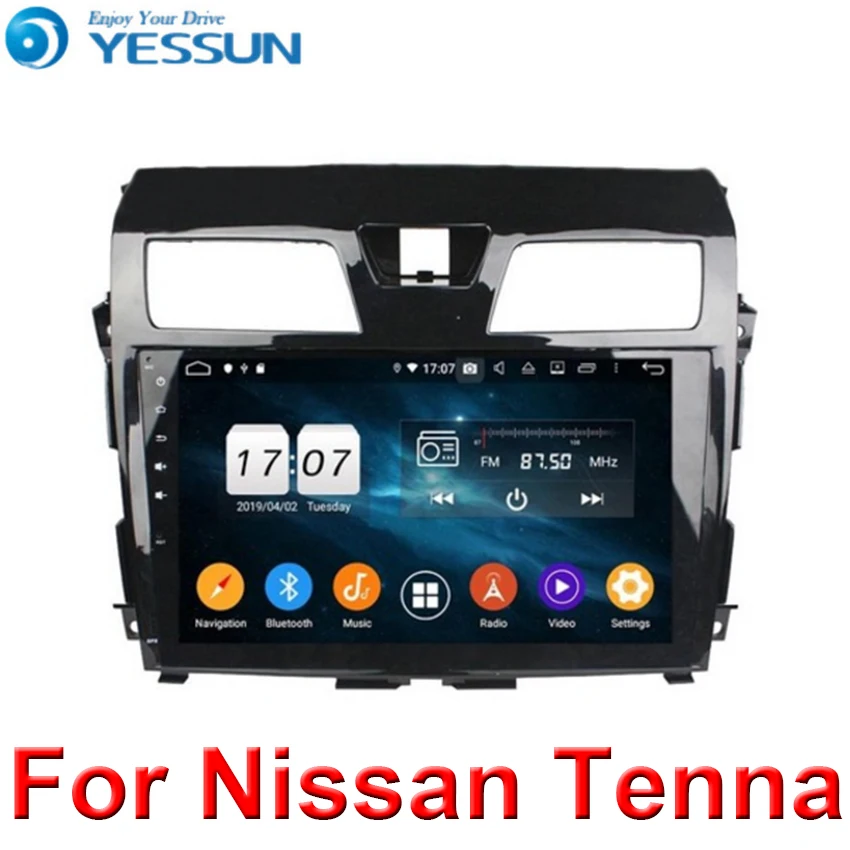 10," Автомобильный Радио gps мультимедийный плеер для Nissan TEANA 2013- Android 9 Wifi Bluetooth Восьмиядерный головное устройство