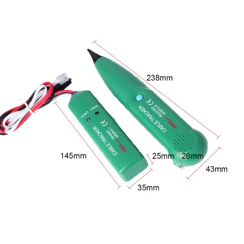 Кабельный тестер для UTP STP Cat5 Cat6 RJ45 LAN сети RJ11 телефонный провод трекер Tracer Finder чехол Профессиональный MS6812