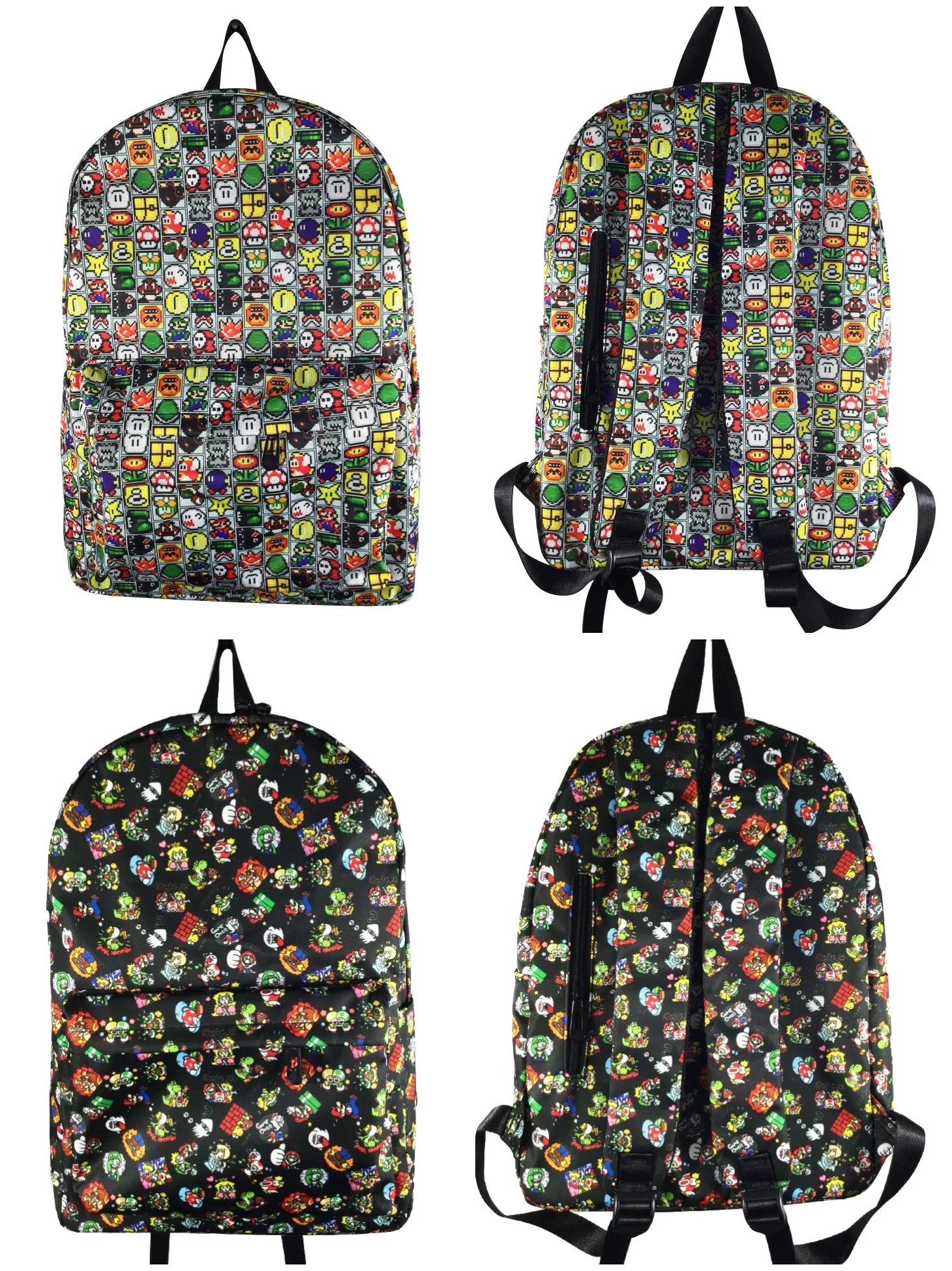 

1pcs Super Mario bag Backpacks Rucksacks Cartoon Backpack Casual Student Schoolbags travel Knapsack outdoor New