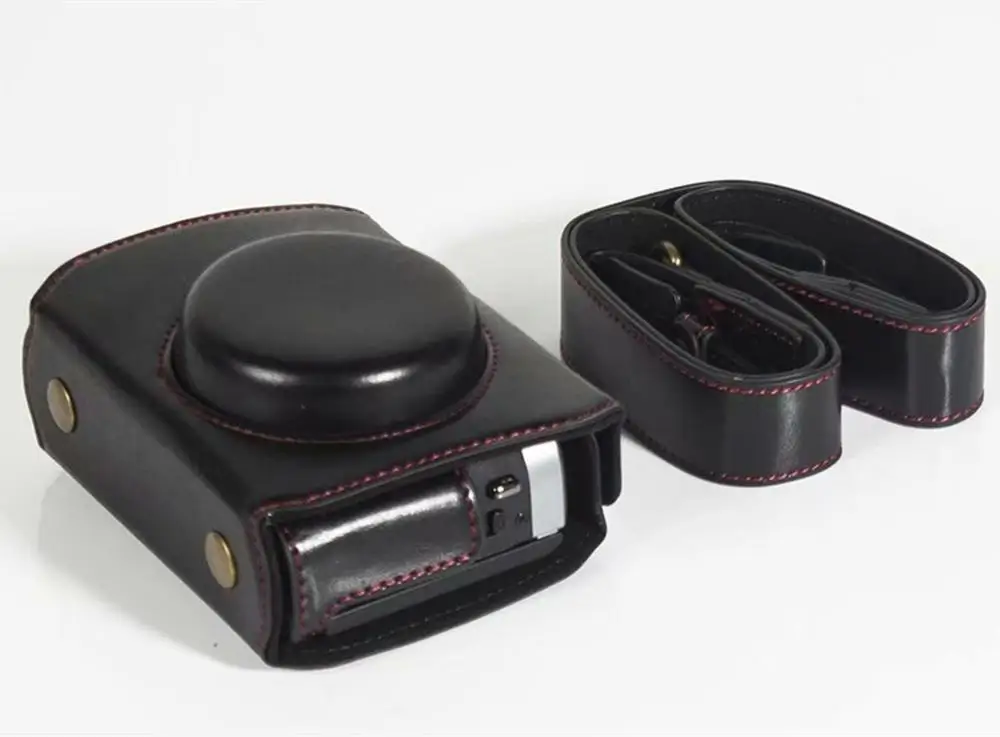 3 цвета чехол из искусственной кожи для камеры Canon Powershot G7XIII G7X III G7X Mark 3 чехол для камеры с ремешком