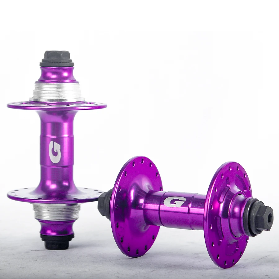 High quality brand fixed gear hub aluminum alloy sealed bearing 100 / 120mm 20 / 24 / 32 holes titanium alloy wheel hub