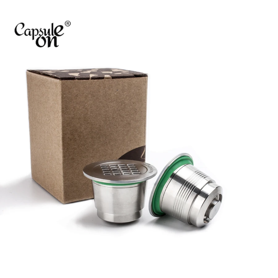 Capsules De Café Rechargeables De Nespresso, En Acier Inoxydable