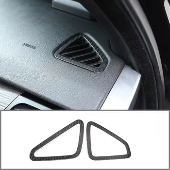 

For BMW X5 2014-2018 Dashboard Air Outlet Frame Real Carbon Fiber Car Interior Modification Parts (Left Titanium)