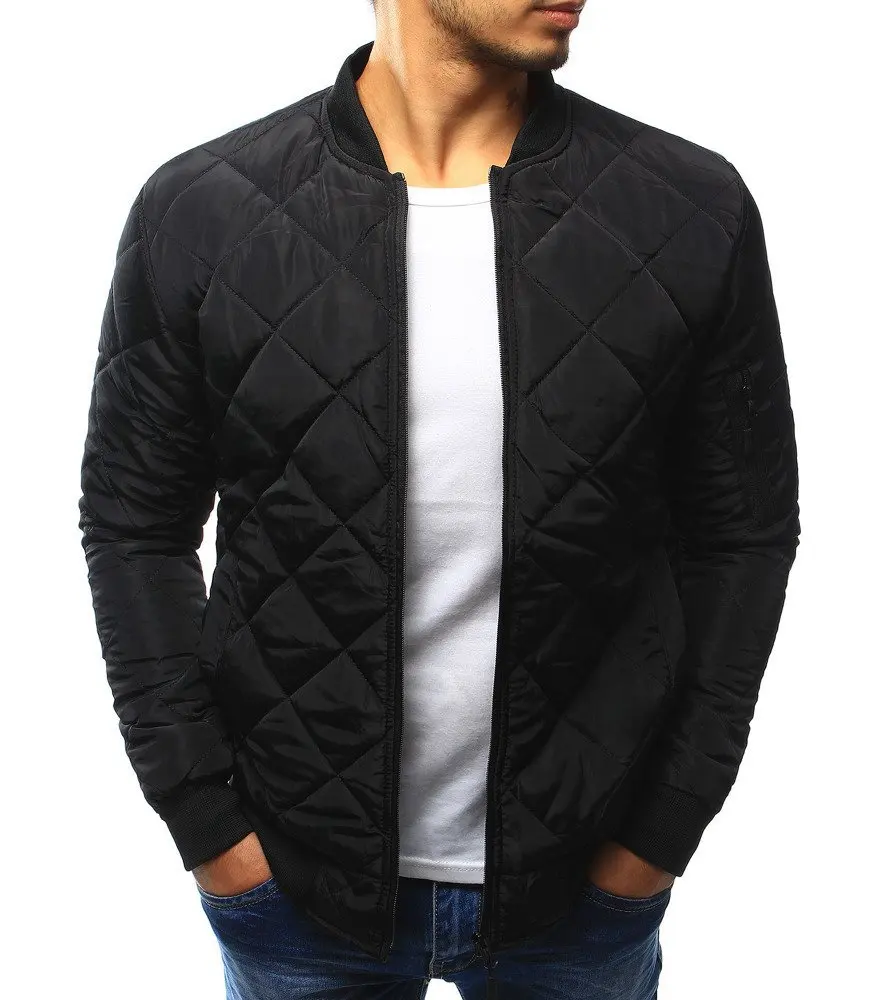 

2019 Autumn And Winter New Style Men'S Wear Hot Selling Europe And America Men's Pilots Large Grid Jacket Cotton-padded Clothes