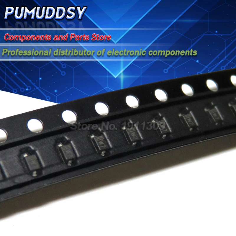 Диод Зенера SMD SOD-100 5V6 323 0805 W для поверхностного монтажа BZT52C3V3S 3VS 4V7S 5V1S 5V6S 6V8S 7V5S 12VS 15VS