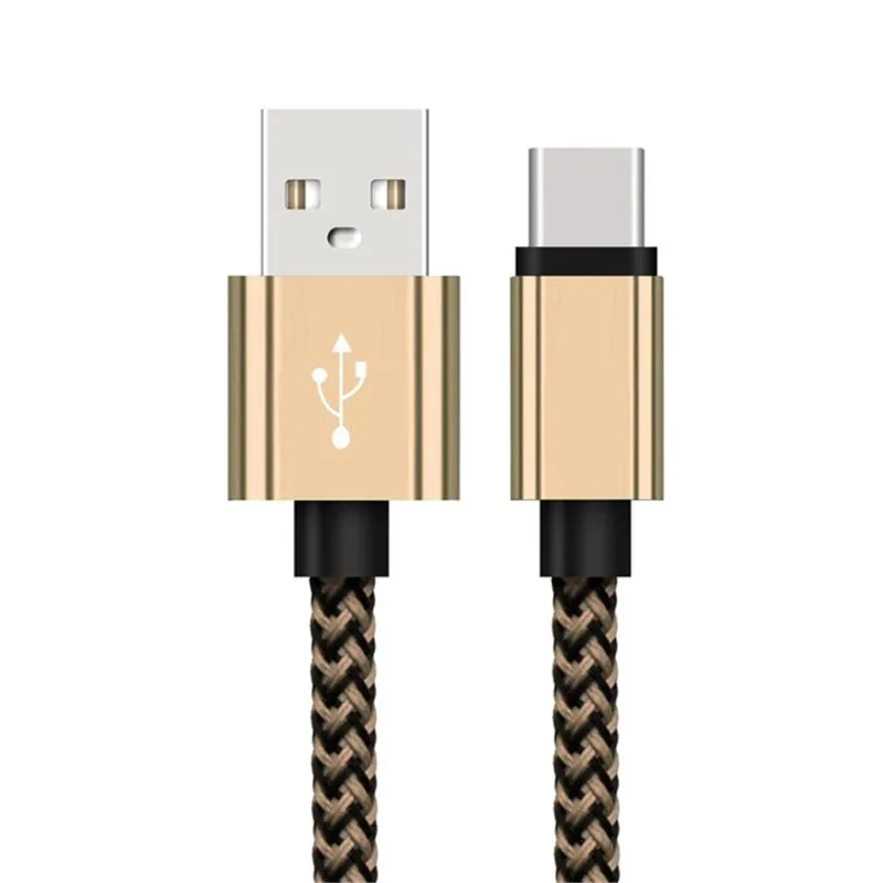 Быстрое зарядное устройство QC2.0 5V 2A EU Plug USB 3,1 type-C кабель адаптер для быстрой зарядки для смартфона huawei P20 Lite P30 P9 Nova 3 5 5i Pro - Тип штекера: Gold Type C Cable