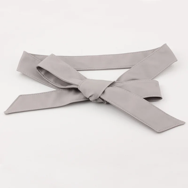 grey Wide 4cm Корсет, широкие пояса из искусственной кожи, пояс для похудения, для женщин, эластичный пояс на талии, cinto sobretudo feminin ceinture femme fajas - Цвет: grey Wide 4cm